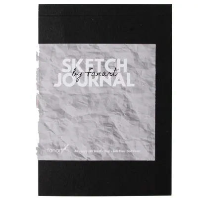 Fanart Academy Sketch Journal 110 GR 60 YP A6 Siyah 8664