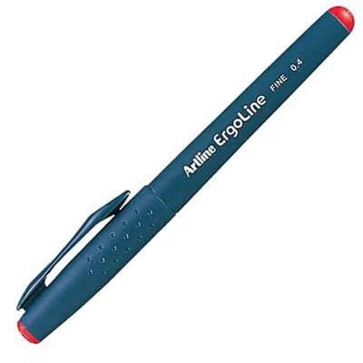 Artline Ergoline Fine Kalem Uç 0,4 MM Kırmızı 3400