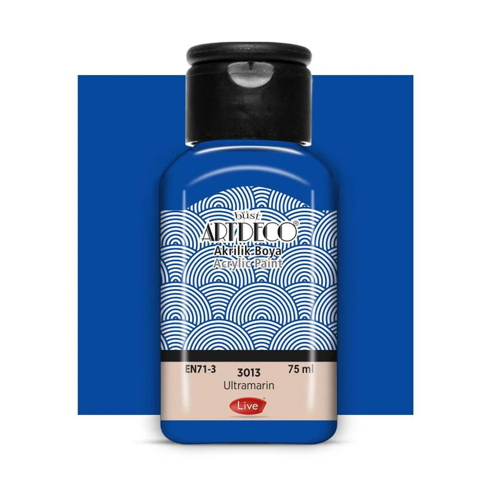 Artdeco Akrilik Boya 75 ML Ultramarine 3013