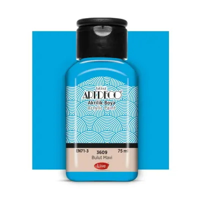 Artdeco Akrilik Boya 75 ML Bulut Mavi 3609