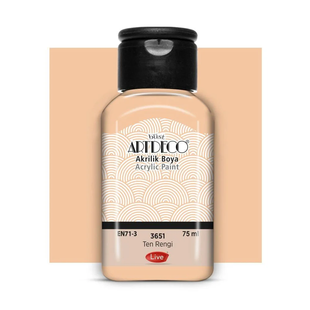 Artdeco Akrilik Boya 75 ML Ten Rengi 3651