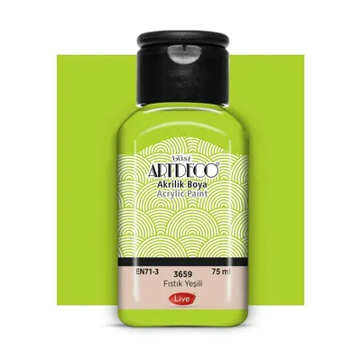 Artdeco Akrilik Boya 75 ML Fıstık Yeşili 3659