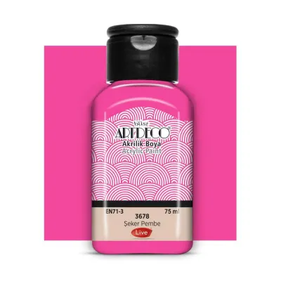 Artdeco Akrilik Boya 75 ML Şeker Pembe 3678