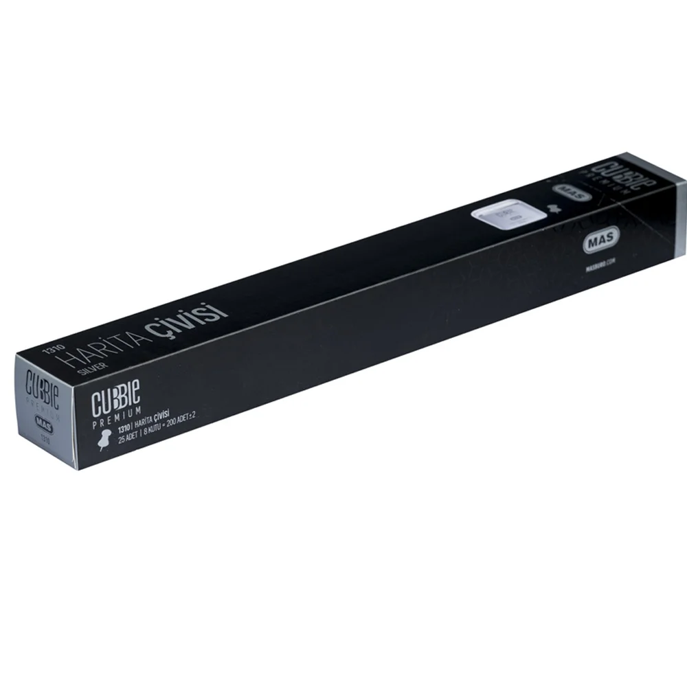 Mas Harita Çivisi Standart Cubbie Premium Top Sılver 1315