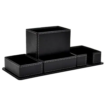 Mimaks Masaüstü Set Suni Deri 4 Bölme DK-25