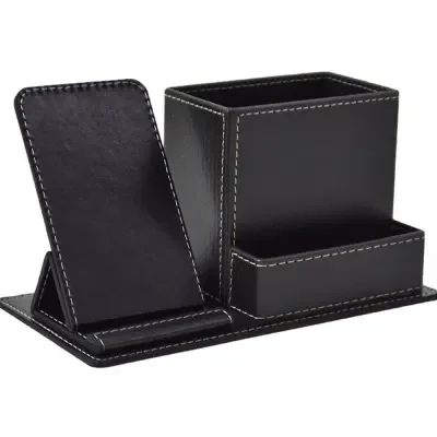 Mimaks Masaüstü Set Suni Deri 3 Bölme DK-155