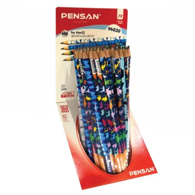 Pensan Balık Flimli Kurşun Kalem-yeni Ürün Pe96030/72