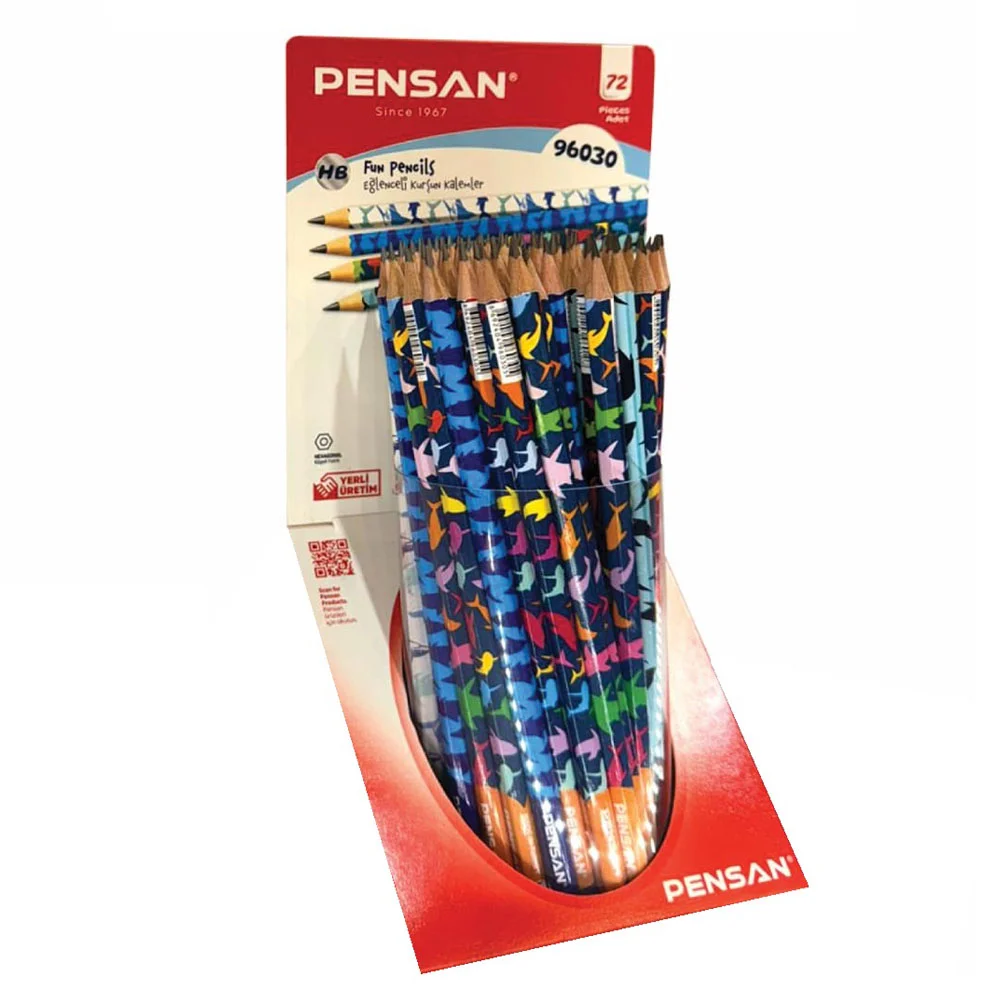 Pensan Balık Flimli Kurşun Kalem-yeni Ürün Pe96030/72