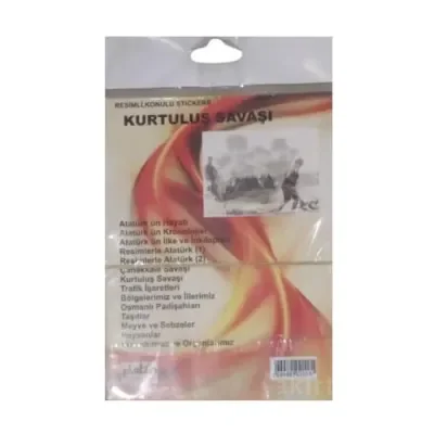 Platin Sticker Kurtuluş Savaşı