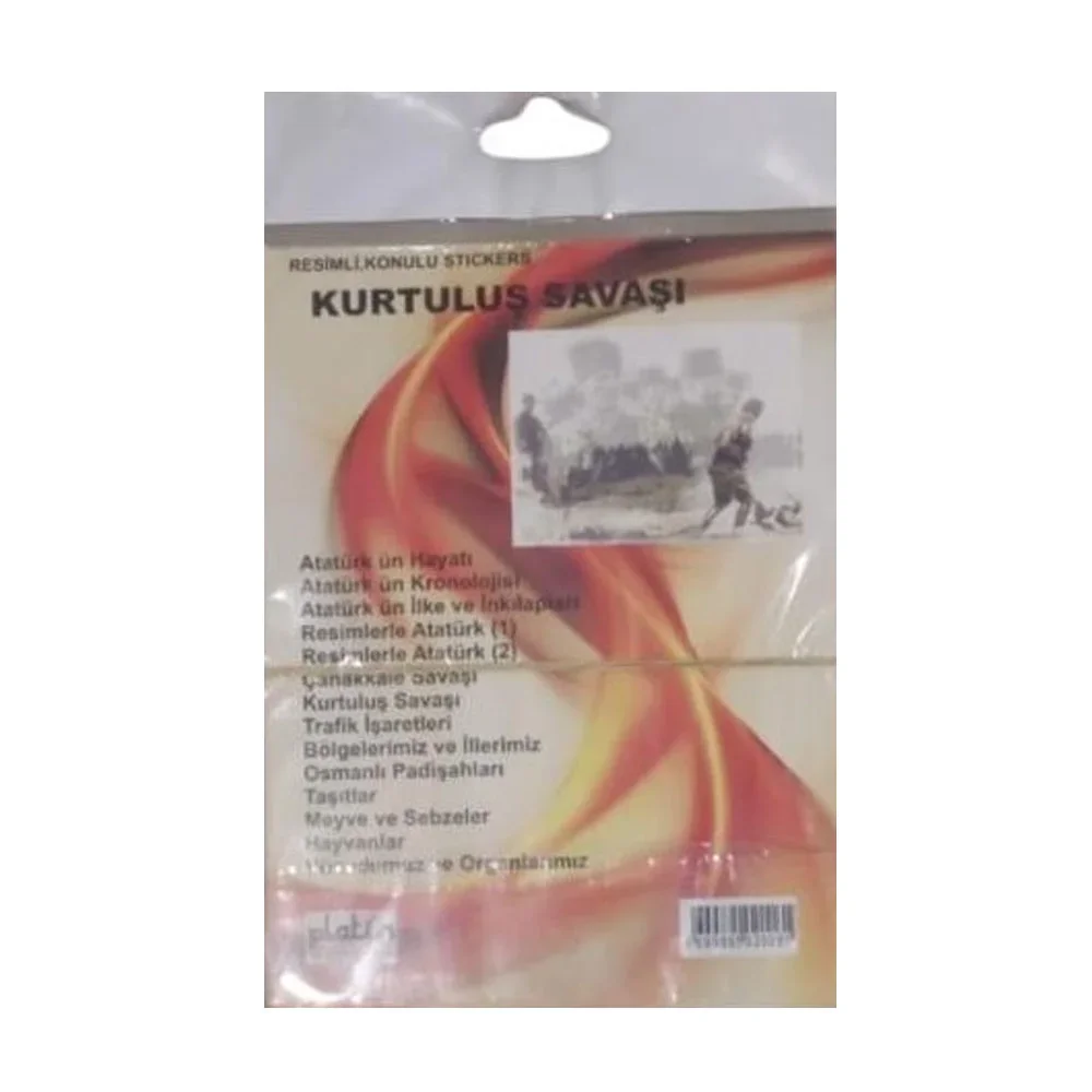 Platin Sticker Kurtuluş Savaşı