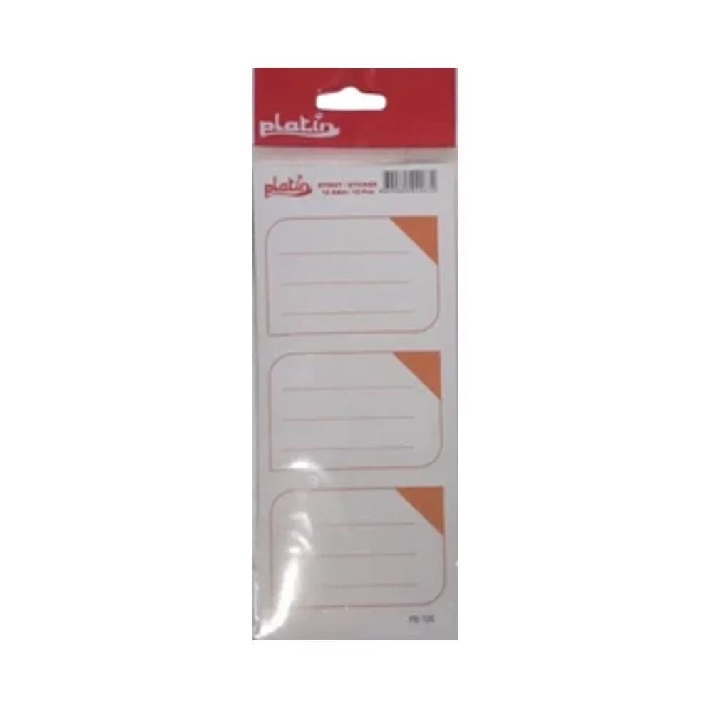 Platin Okul-Ofis Etiketi 8,5x19,5 PE-120