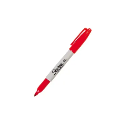 Sharpie Markör Permanent Fine Yuvarlak Uçlu Kırmızı SH-0810940