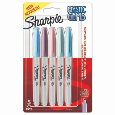 Sharpıe Markör Permanent Fine Mystıc Gems 5 Li Bls 2157670