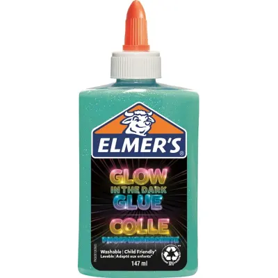Elmers Karanlıkta Parlayan Yapıştırıcı 147 ML Mavi 2162078