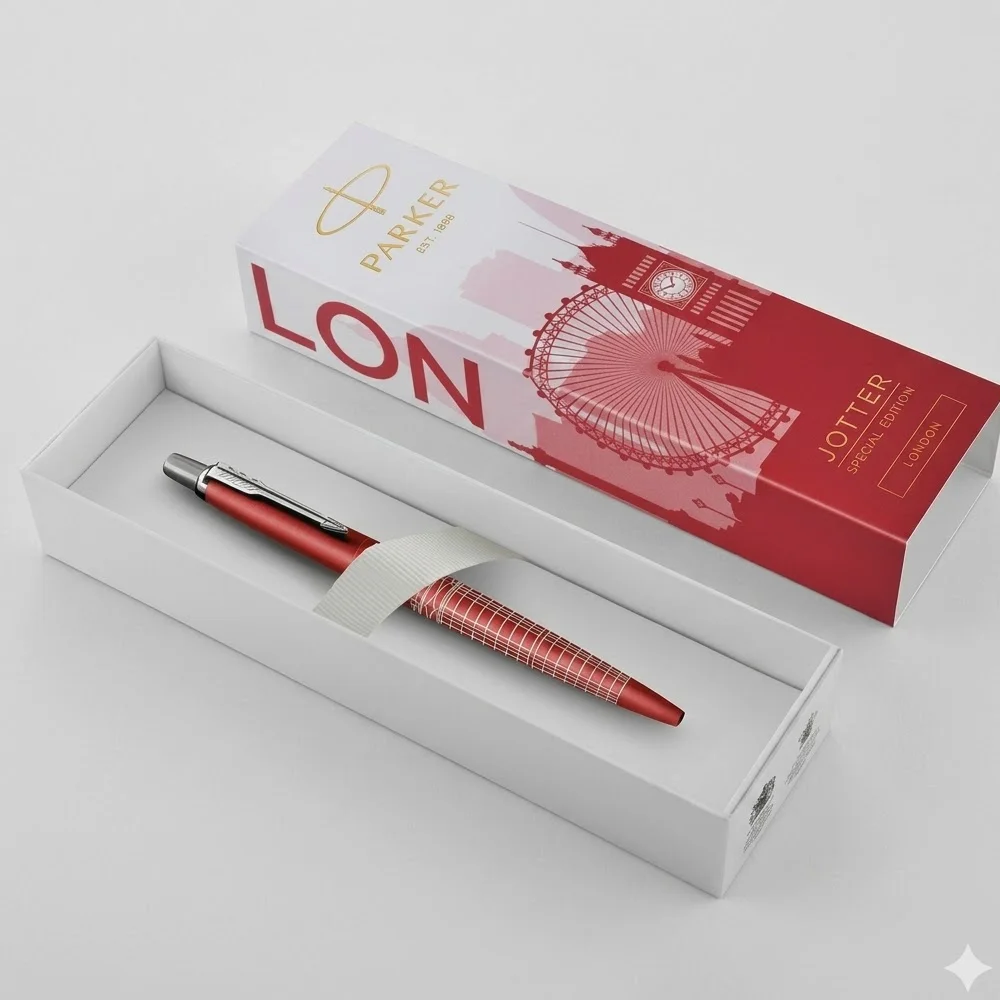 Parker Tükenmez Kalem Jotter Se Londra Kırmızı Ct