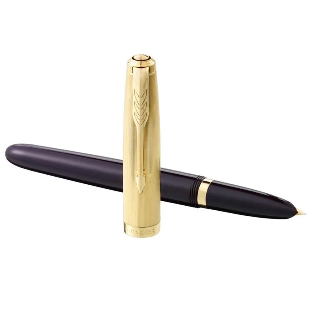 Parker Dolma Kalem Deluxe Mürdüm Gt 18k F Uç 51