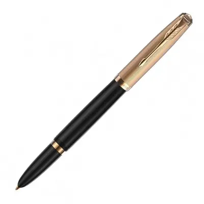 Parker Dolma Kalem Deluxe Siyah Gt 18k F Uç 51