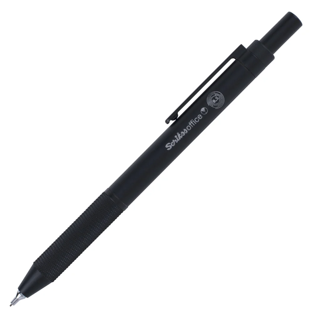 Scrikss Versatil Kalem Twıst 0.5 MM Siyah Şeffaf Ambalaj