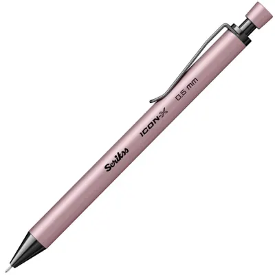Scrikss Versatil Kalem Icon-x Metal 0.5 MM Pudra 12 Li