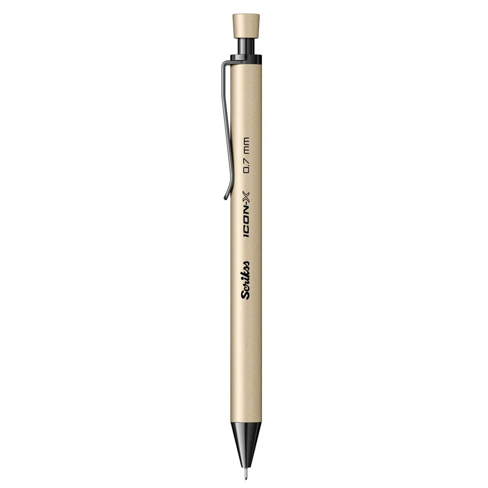 Scrikss Versatil Kalem Icon-x Metal 0.7 MM Bej 12 Li