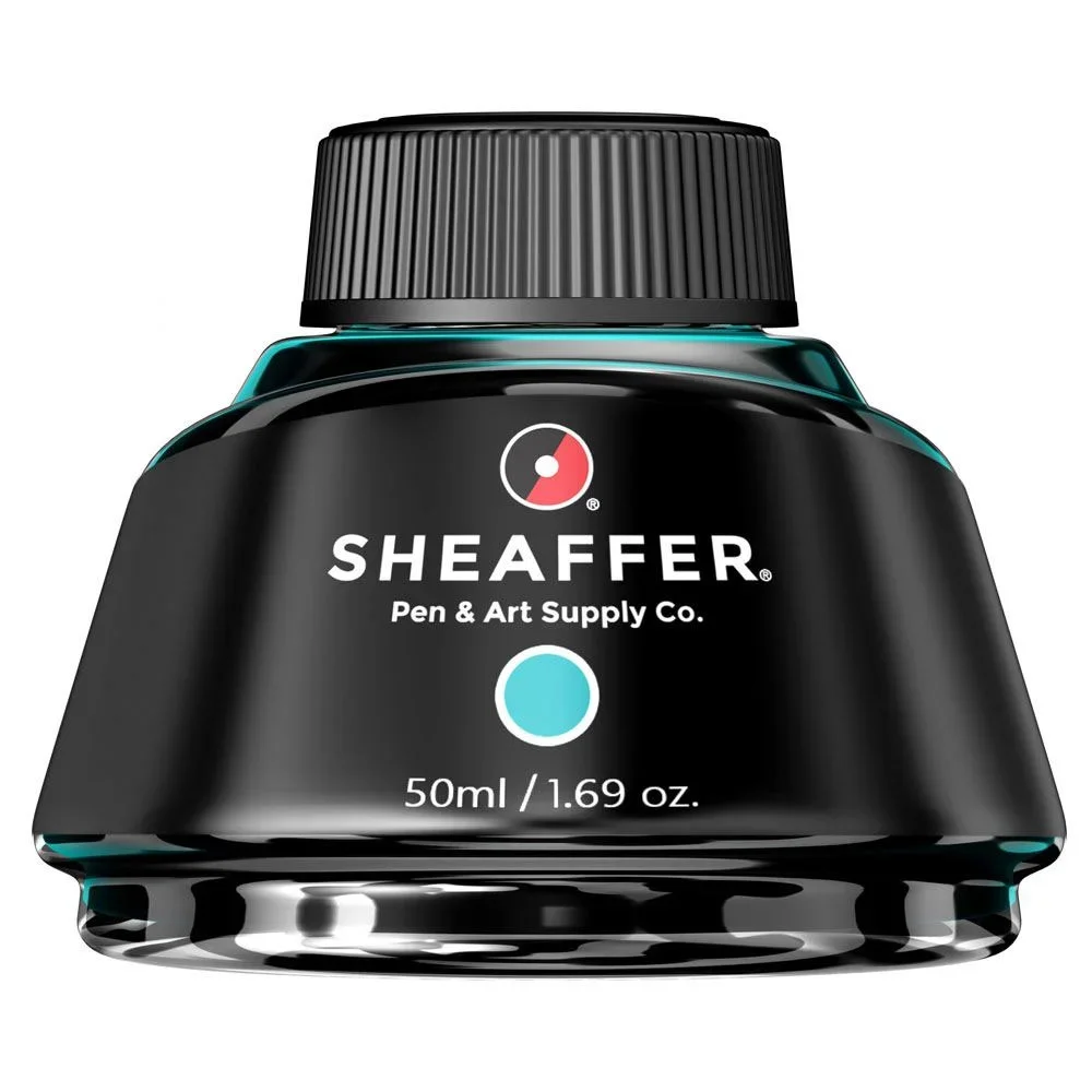 Sheaffer 94271 Mürekkep Şişe,50 Ml. Turkuaz Ths9427100001a