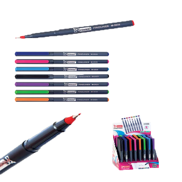 Mikro Fineliner 0.4 MM ( 48 Li Stand ) M-2028