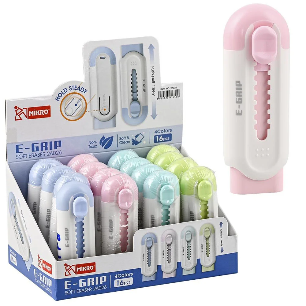 Mikro Silgi E-grip 16 Lı  2a026