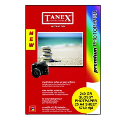 Tanex Fotoğraf Kağıdı 20 YP A4 240 GR