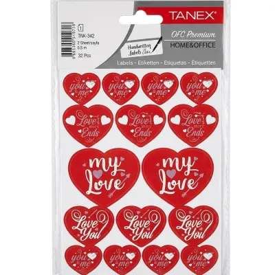 Tanex Silver Kalp Etiketi-2 2 Ad.Tnx-342