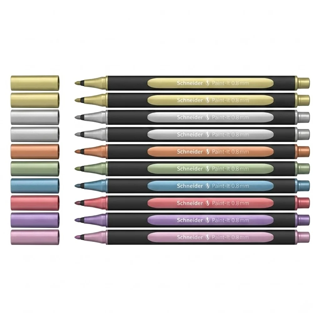 Schneider Metalik Liner 020 10-lu Set Ml02011503