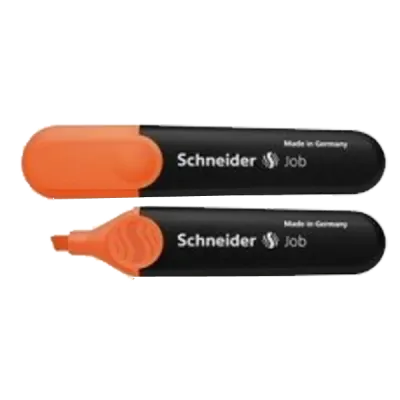 Schneider Fosforlu Kalem Job Turuncu 150