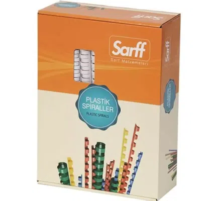 Sarff Spiral Plastik 375 SY 38 MM Beyaz 15312076