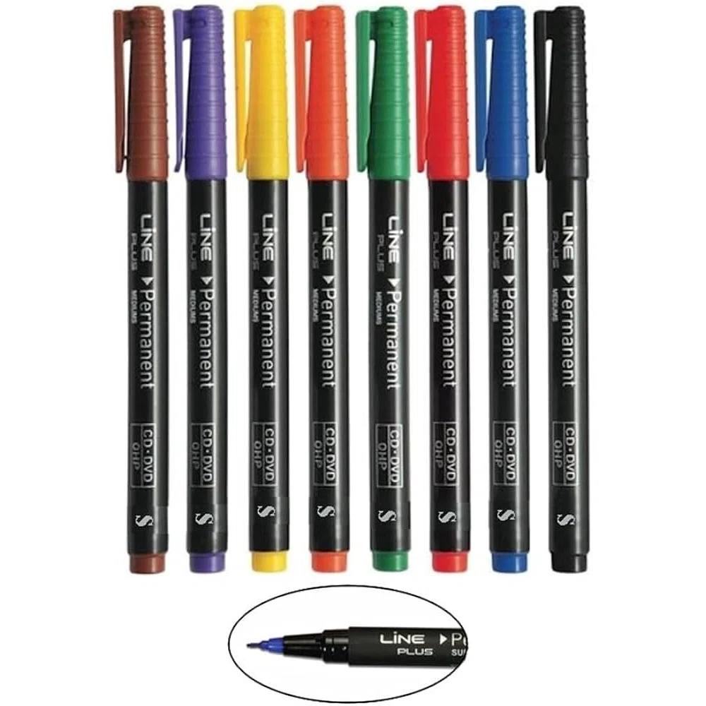 Lineplus Power Color 2500 S 8 Lİ Asetat Kalemi