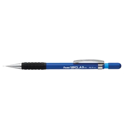 Pentel Versatil Kalem  Genel Kullanım İçin Tutaçlı 0.7 MM Mavi A317-C