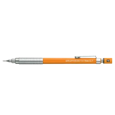 Pentel Çizim Kalemi Graph 600 0.7 MM Turuncu PG607-F