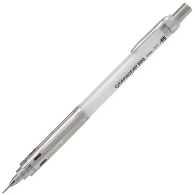 Pentel Teknik Çizim Ve Yazı Versatili 0.5 MM Beyaz GraphGear 300