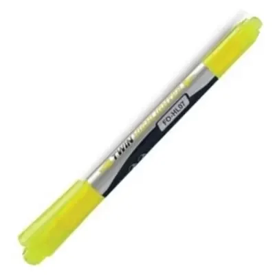 Flexoffice Fosforlu Kalem Çift Taraflı Sarı Mürekkep 12 Lİ FO-HL07