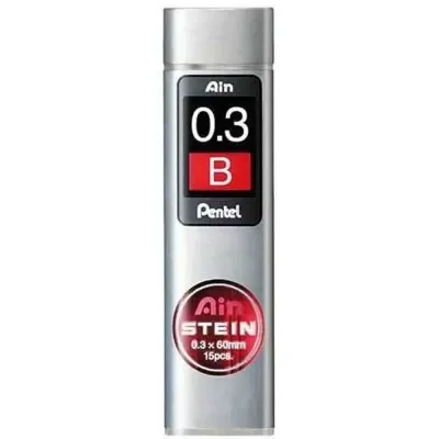 Pentel Hı-polymer 0,3 Mm B Steın 15 Adetlik Tüp