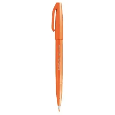 Pentel Brush Sing Fırça Uçlu Kalem Orange SES15C-FX