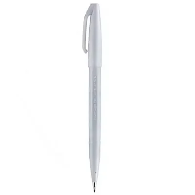 Pentel Brush Sing Fırça Uçlu Kalem Light Grey SES15C-N2X