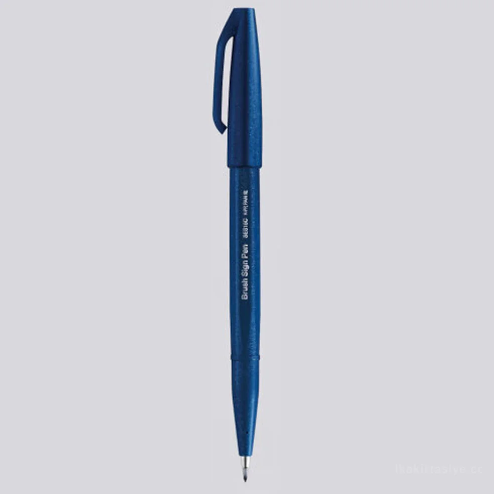 Pentel Brush Sing Fırça Uçlu Kalem Blue SES15C-CX