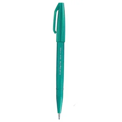 Pentel Brush Sing Fırça Uçlu Kalem Turguoise Green SES15C-D3X