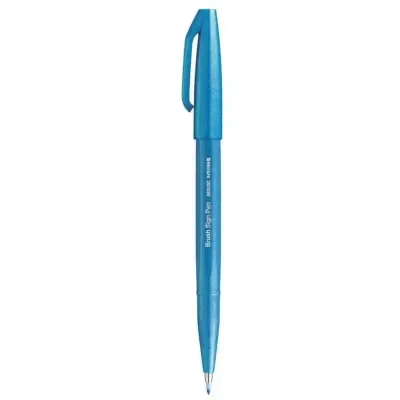 Pentel Brush Sing Fırça Uçlu Kalem Sky Blue SES15C-SX
