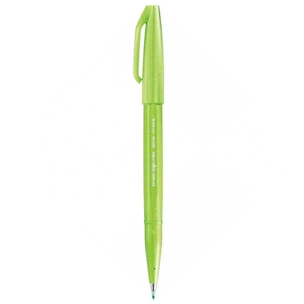 Pentel Brush Sing Fırça Uçlu Kalem Light Green SES15C-KX