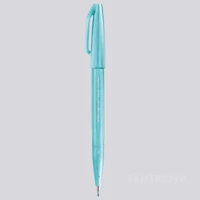 Pentel Brush Sing Fırça Uçlu Kalem Pale Blue SES15C-S2X
