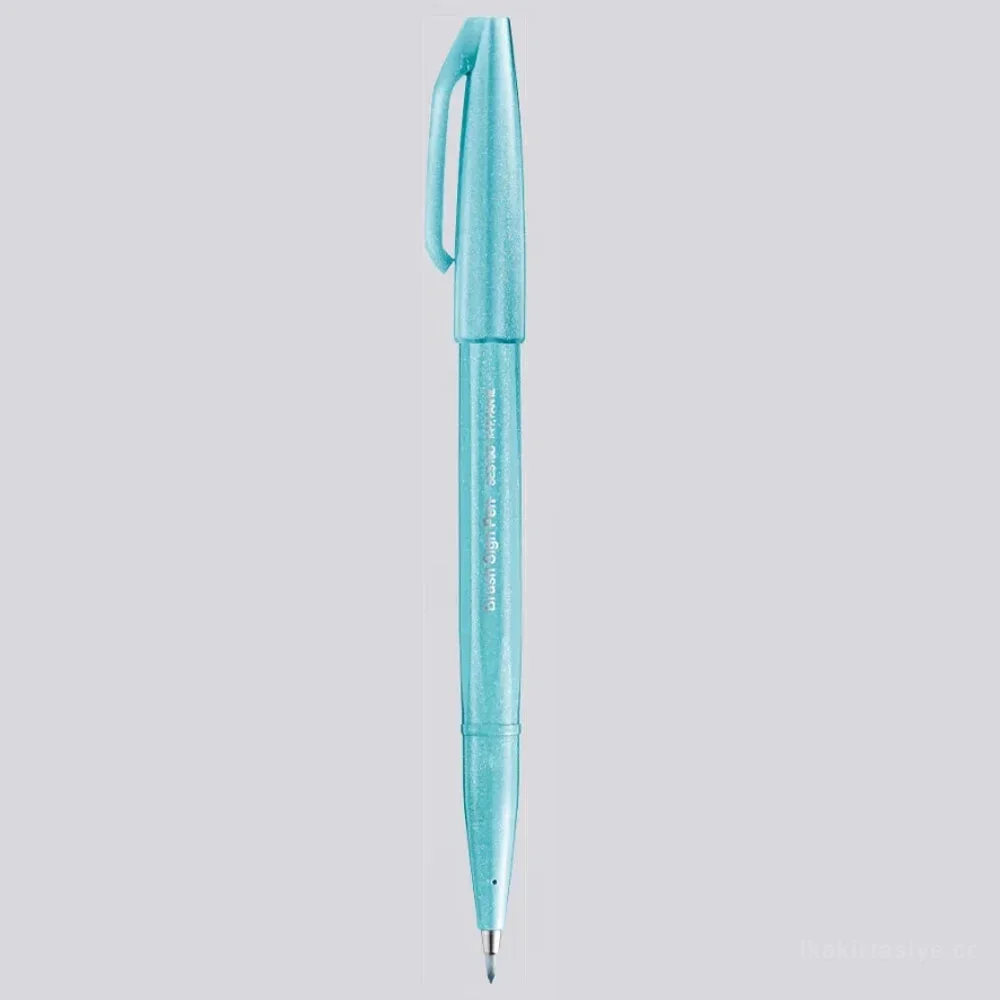 Pentel Brush Sing Fırça Uçlu Kalem Pale Blue SES15C-S2X
