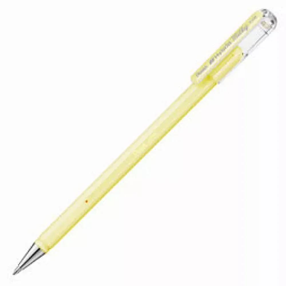 Pentel Hybrid Milky 0.8mm Jel Kalem Pastel Yellow K108-PG