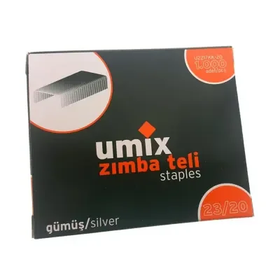 U Mix Zımba Teli 23/20 Gümüş U2217kk-20