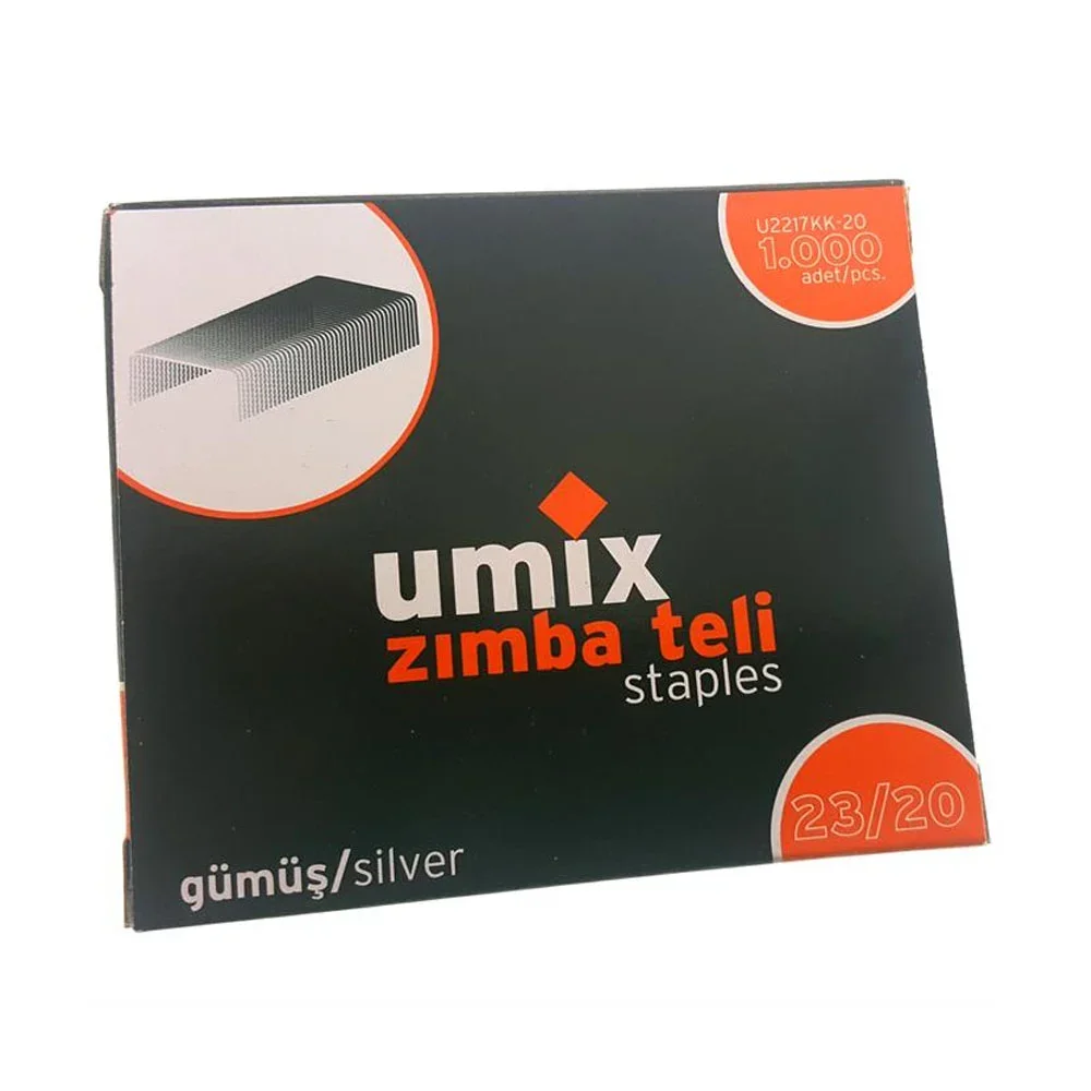 U Mix Zımba Teli 23/20 Gümüş U2217kk-20