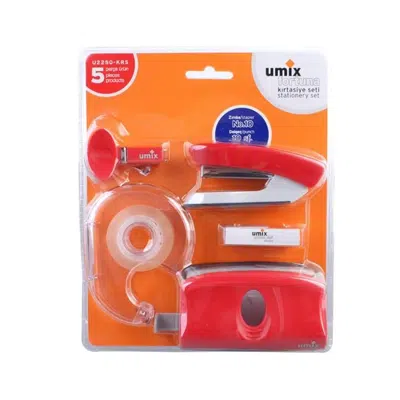 Umix Kırtasiye Set Zımba Delgeç 5 li No:10 U2250